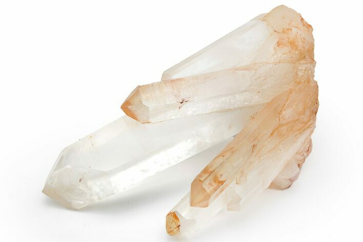 Tangerine Quartz Crystal Cluster - Madagascar #205858